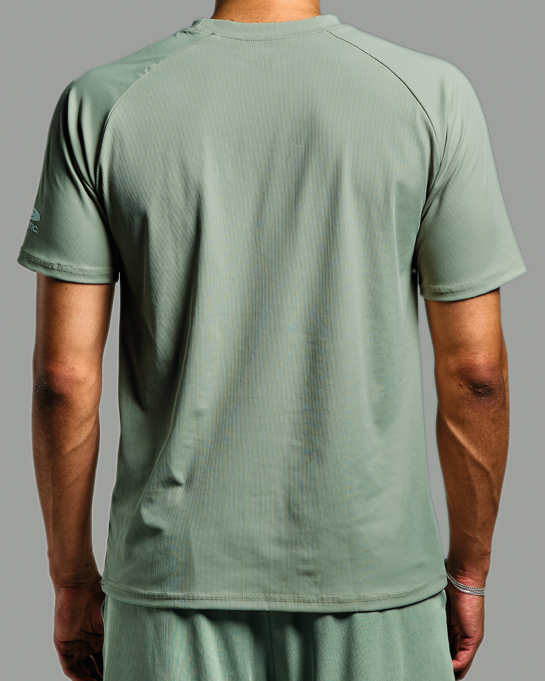 Green Flow Athletic Fitness T-Shirt Back